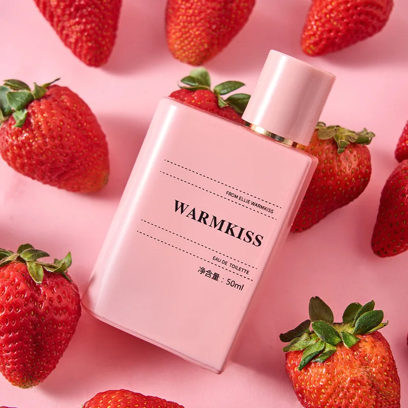 50ML Parfüm Langanhaltender Fruchtiger Duft Wassermelone Erdbeere Zitrone Grüne Traube Pfirsich Eau de Parfum für Damen Markenparfüm
