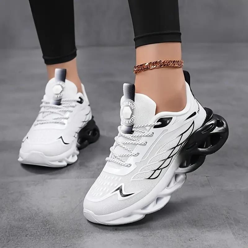 Damenschuhe Herren Sneakers Damen Laufsportschuhe Leichtes Mesh Atmungsaktiv Bequeme flache Schuhe Tennis Herren Damen Schuhe