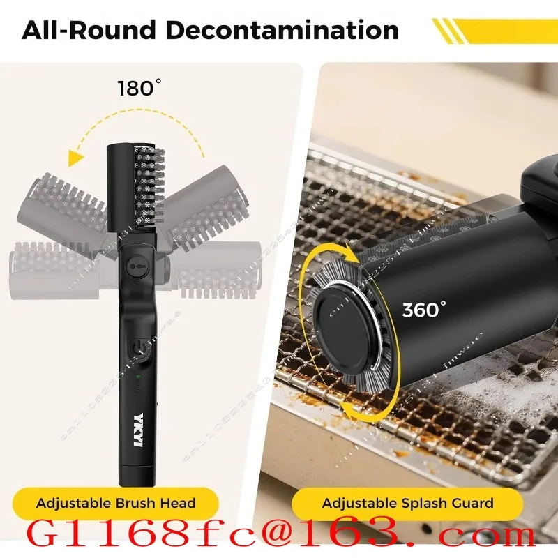 2026 Neue Elektrische Grillbürste zur Reinigung von Starken Ölflecken auf Grillrosten Image