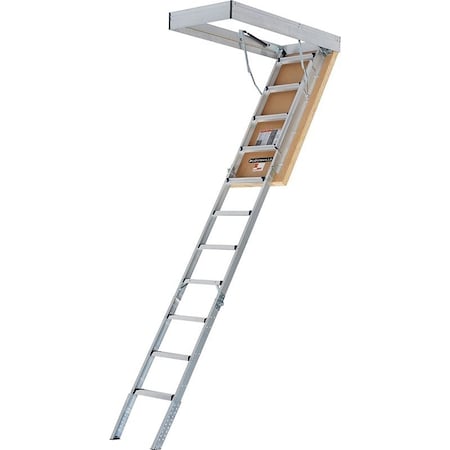 LOUISVILLE AL3040MG-R10FT Fire-Rated Energy Efficient Series Attic Ladder, 7 ft
