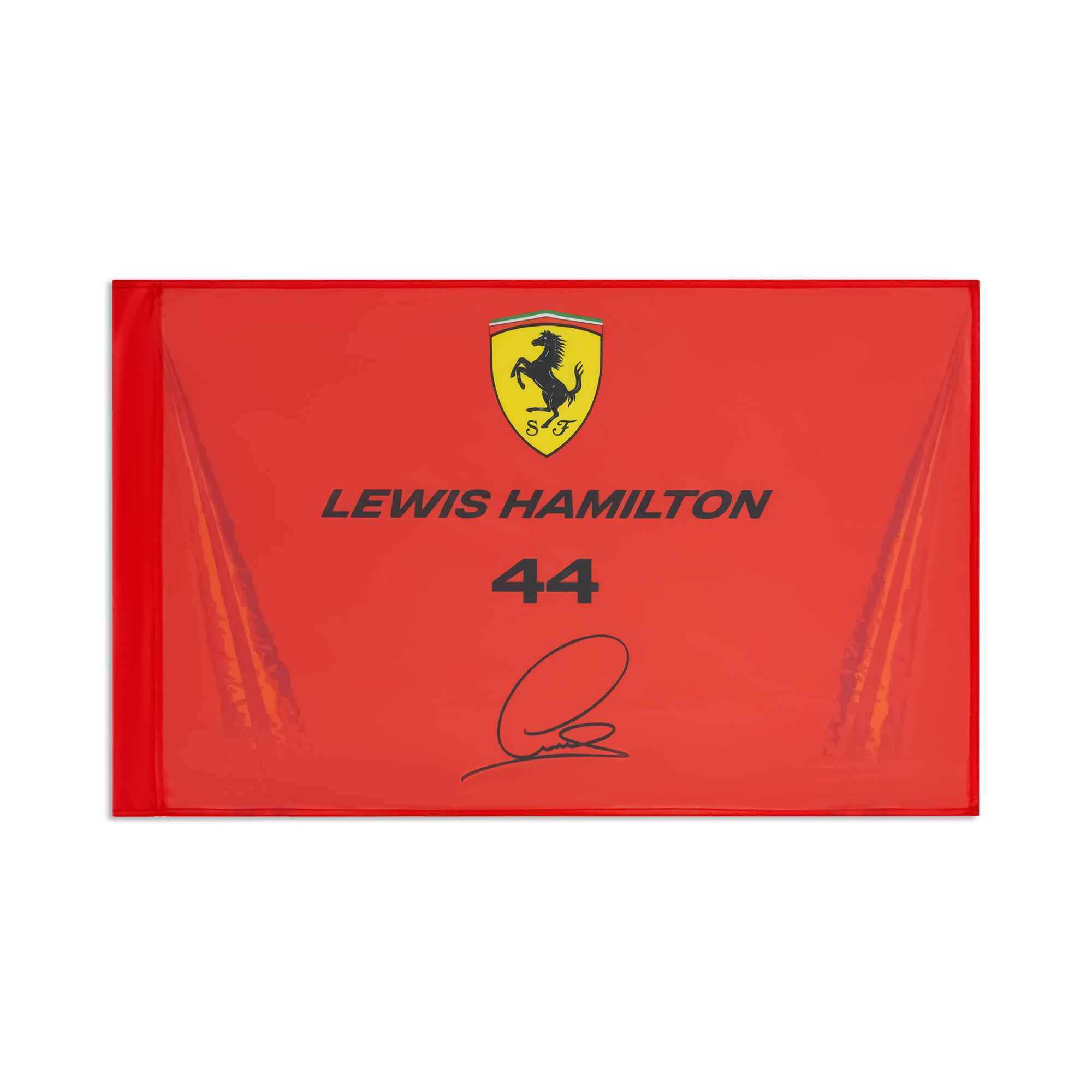 Drapeau Scuderia Ferrari Lewis Hamilton 60 x 90 - No Gender Taille: One Size Only
