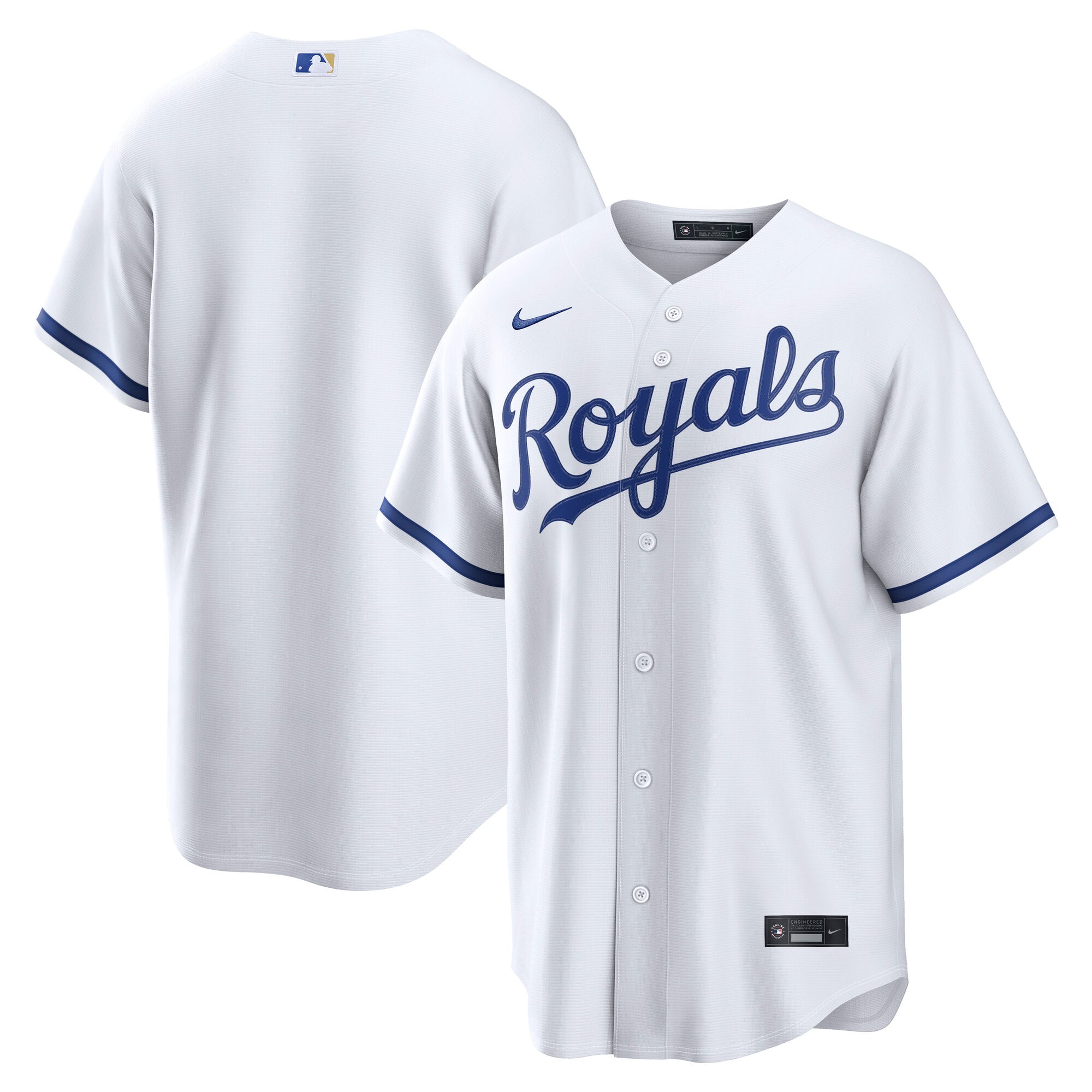 Kansas City Royals Nike Replica Home Jersey - Mens