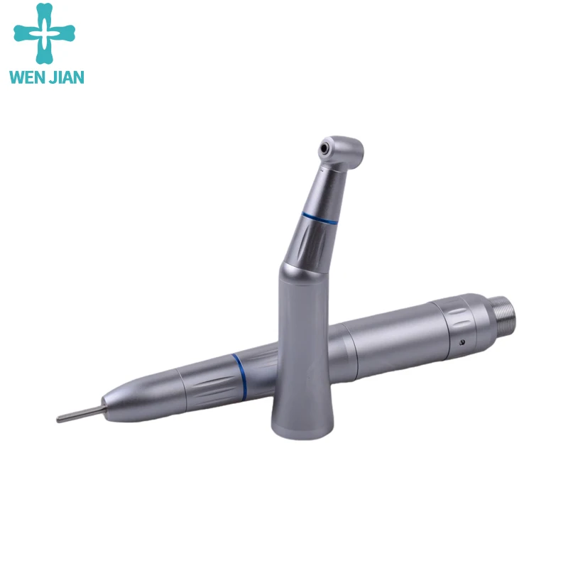 WenJian Dental Langsames Handstück mit niedriger Geschwindigkeit, internes Wasserspray, Zahnarztstrahl, gerades Winkelstück, Luftmotor-Set, Zahnmedizin-Werkzeug Image