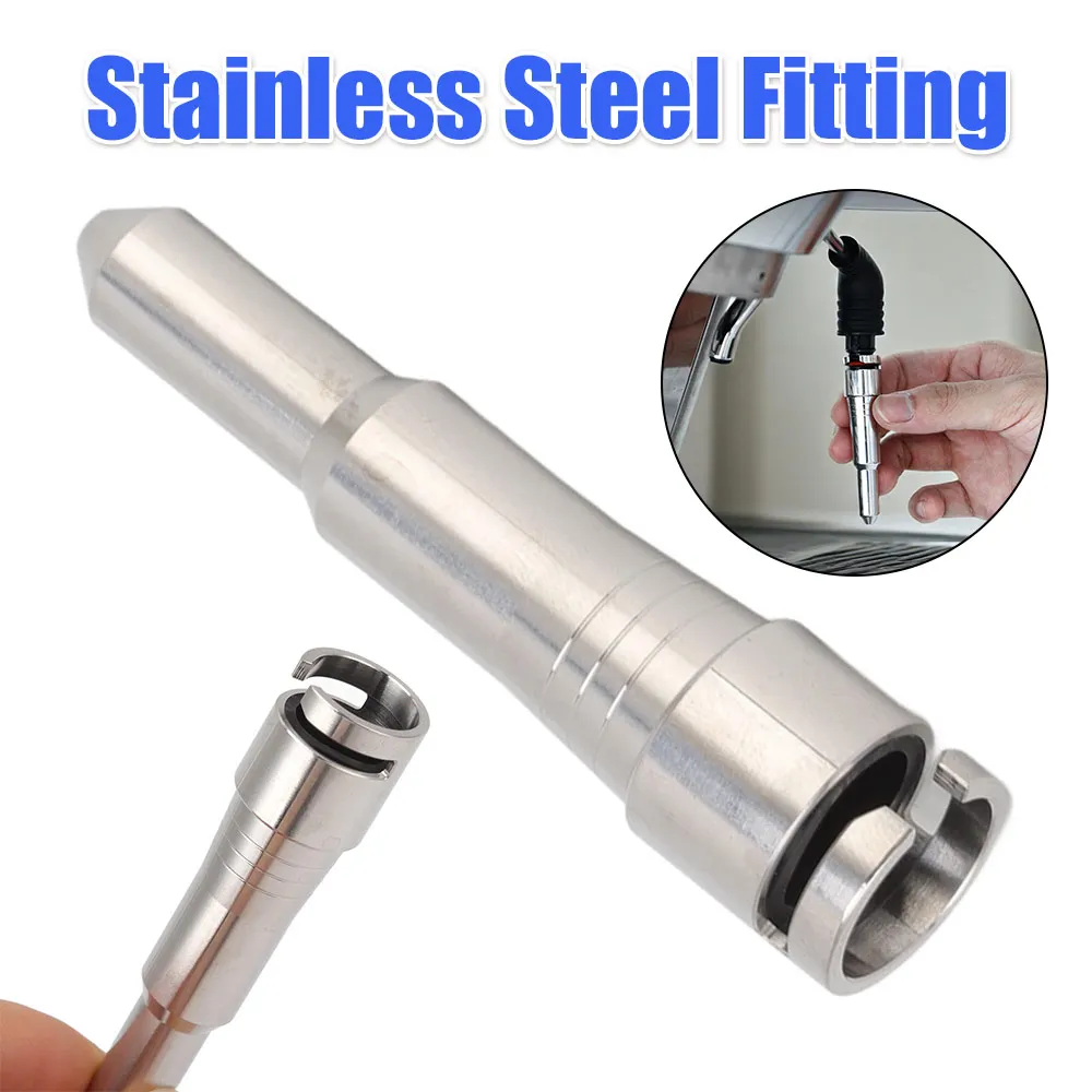 Edelstahl-Dampfdüse Kaffeemaschinen-Zubehör für Delonghi Dedica ECP3420 EC680 Waschbarer Milchaufschäumer Innenrohr Image