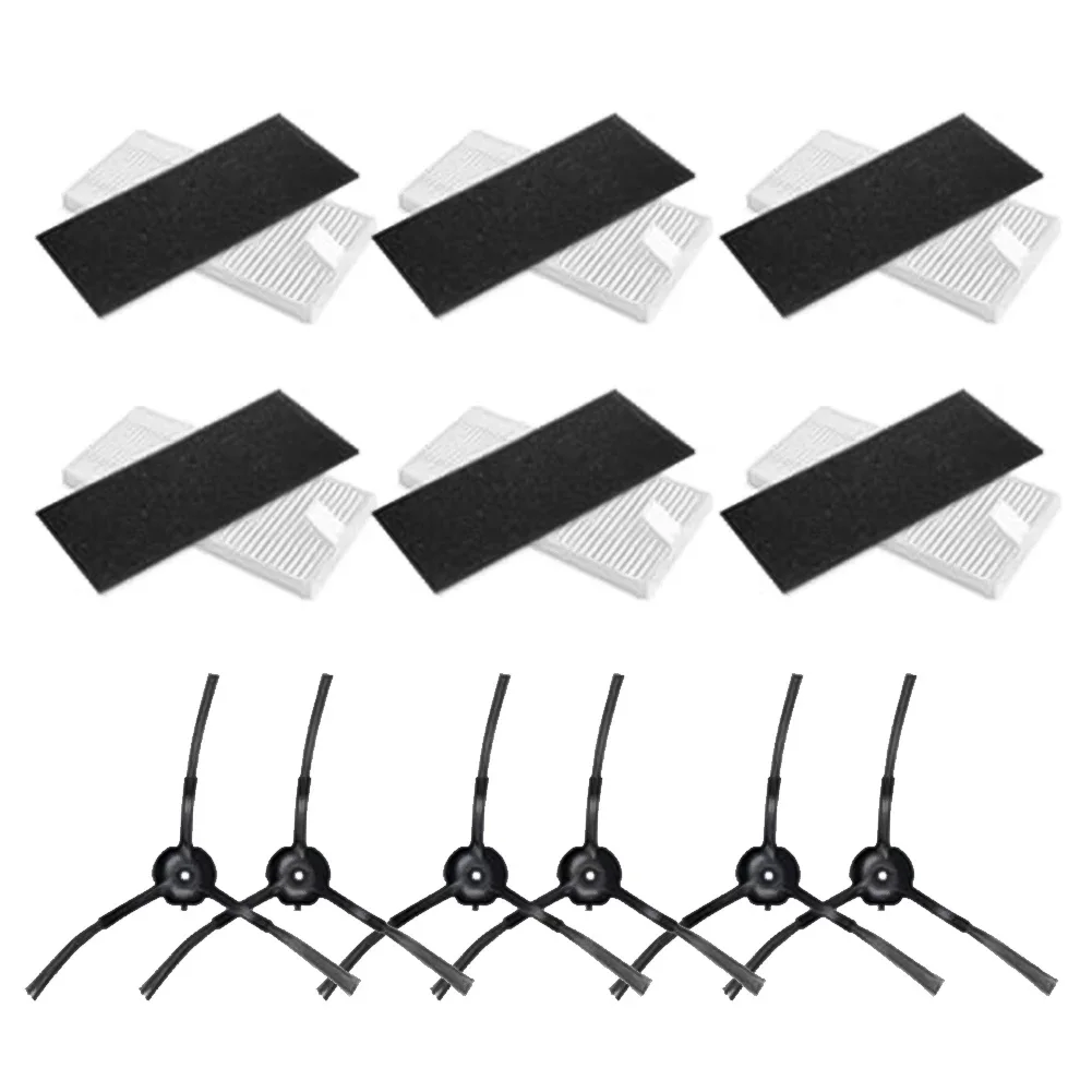 Für Cleanova W11 Roboter Staubsauger Ersatz Seitenbürsten Filter Reinigung Haushaltsgeräte Zubehör Image