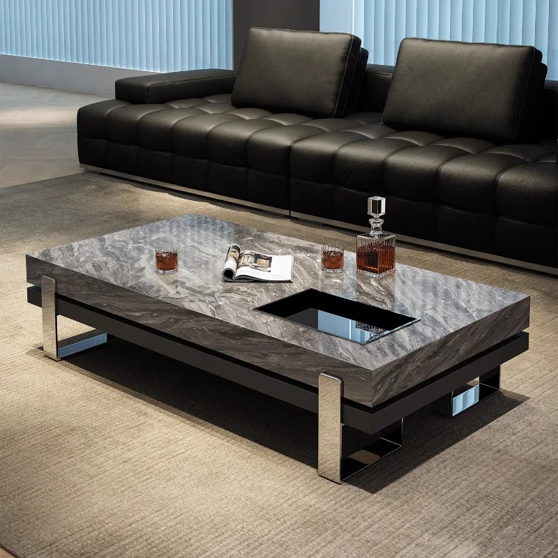 Dekoration Luxus Couchtisch Modernes Schlafzimmer Wohnzimmer Designer Beweglicher Beistelltisch Einzigartige stehende Meubles Wohnmöbel Image