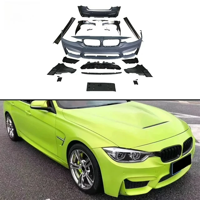 Kit carrozzeria in PP stile BMW Serie 3 F30/F35 F30 M3 allegato all'OEM (320i/328i/335i)