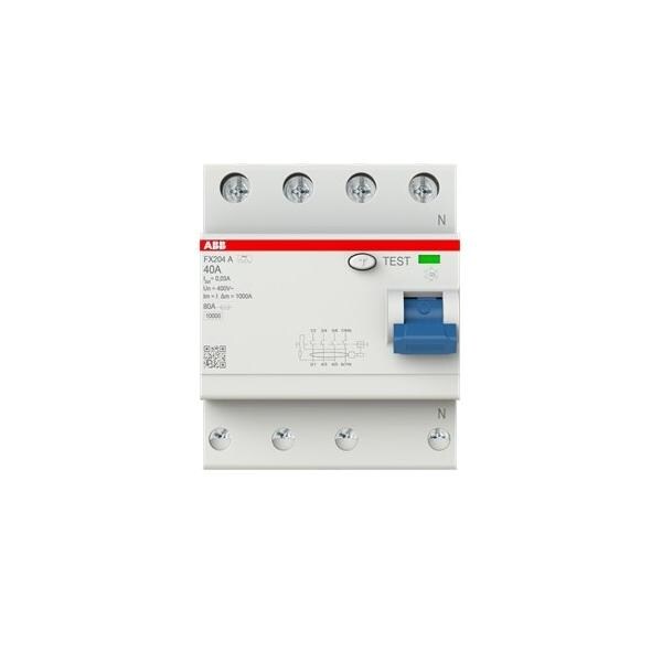 ABB Stotz S&J FI-Schalter FX204 A-40/0.03 2CSF204165R1400 Image