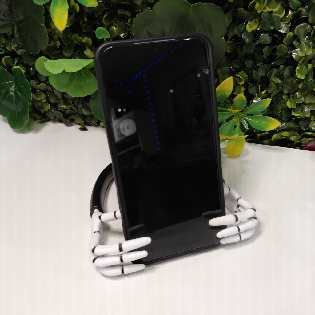 Disney Cell Phones & Accessories | Hand Phone Stand Jack Skeleton Nightmare Before Christmas Phone Stand & Decal | Color: Black/White | Size: Os