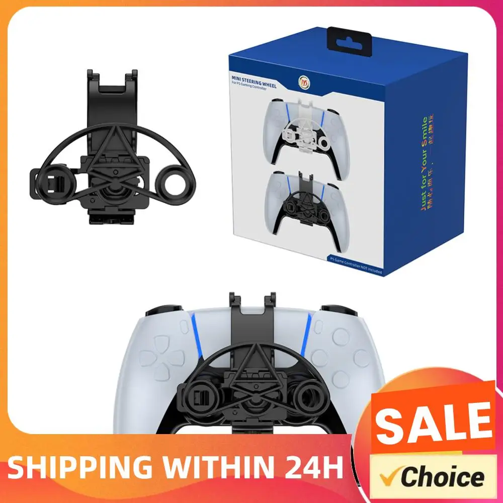 Mini-Rennlenkrad für Sony PS5 Spielcontroller 3D-Druck Rennspiele Lenkrad-Ersatz zur Verbesserung des Spielerlebnisses Image