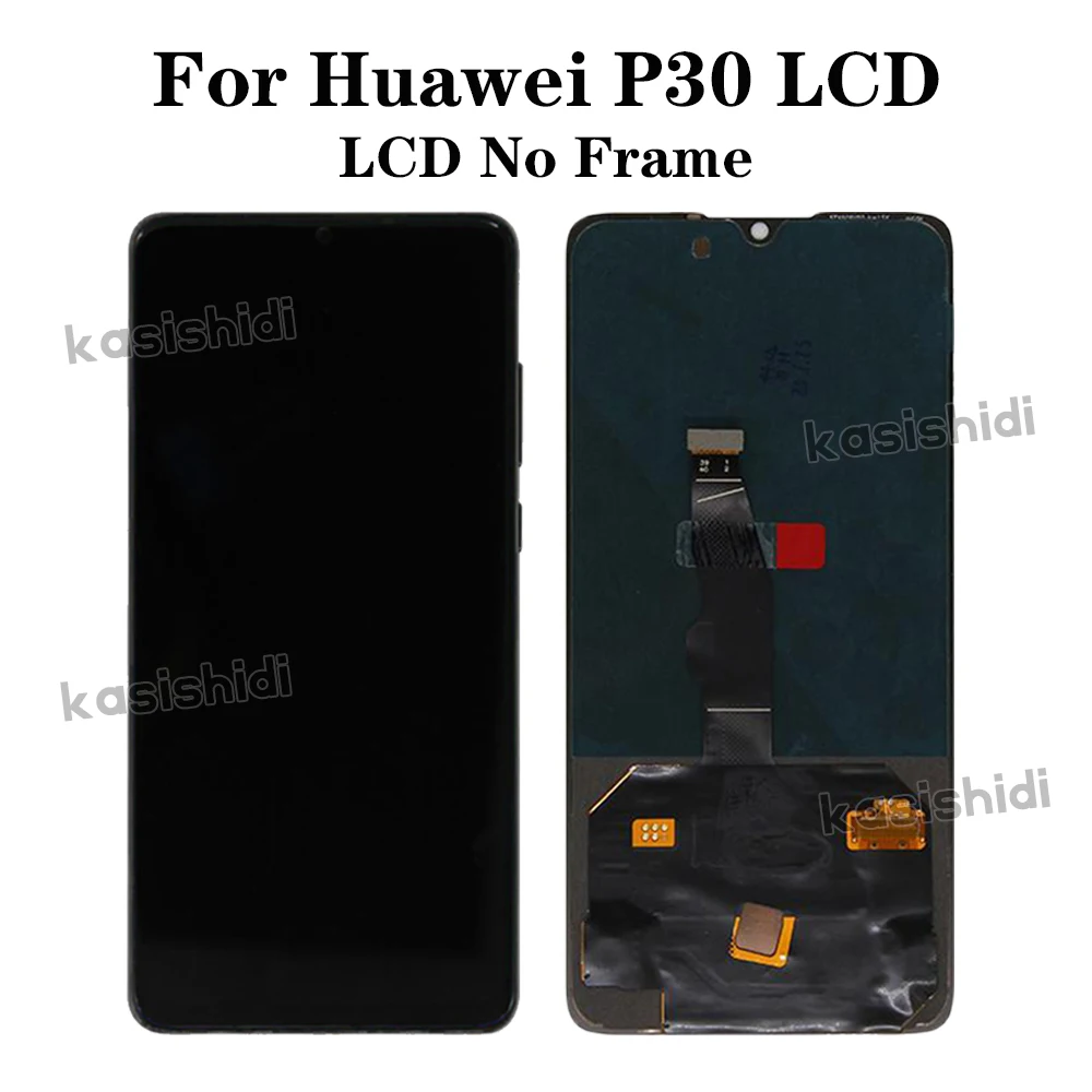 6,1'' OLED Für Huawei P30 ELE-L29 ELE-L09 ELE-AL00 ELE-TL00 LCD-Display Touchscreen-Digitizer-Baugruppe LCD-Ersatz 100% Getestet Image