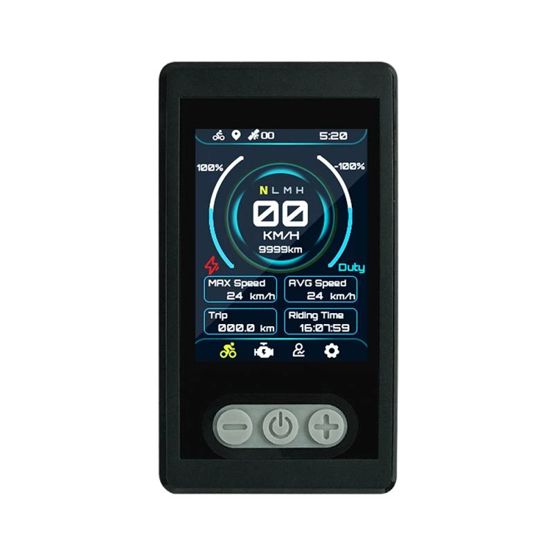 Ebike Display Flipsky Ebike TFT Color Display Advanced Display mit GPS-Funktion IP65 Wasserdicht für Ebike Image