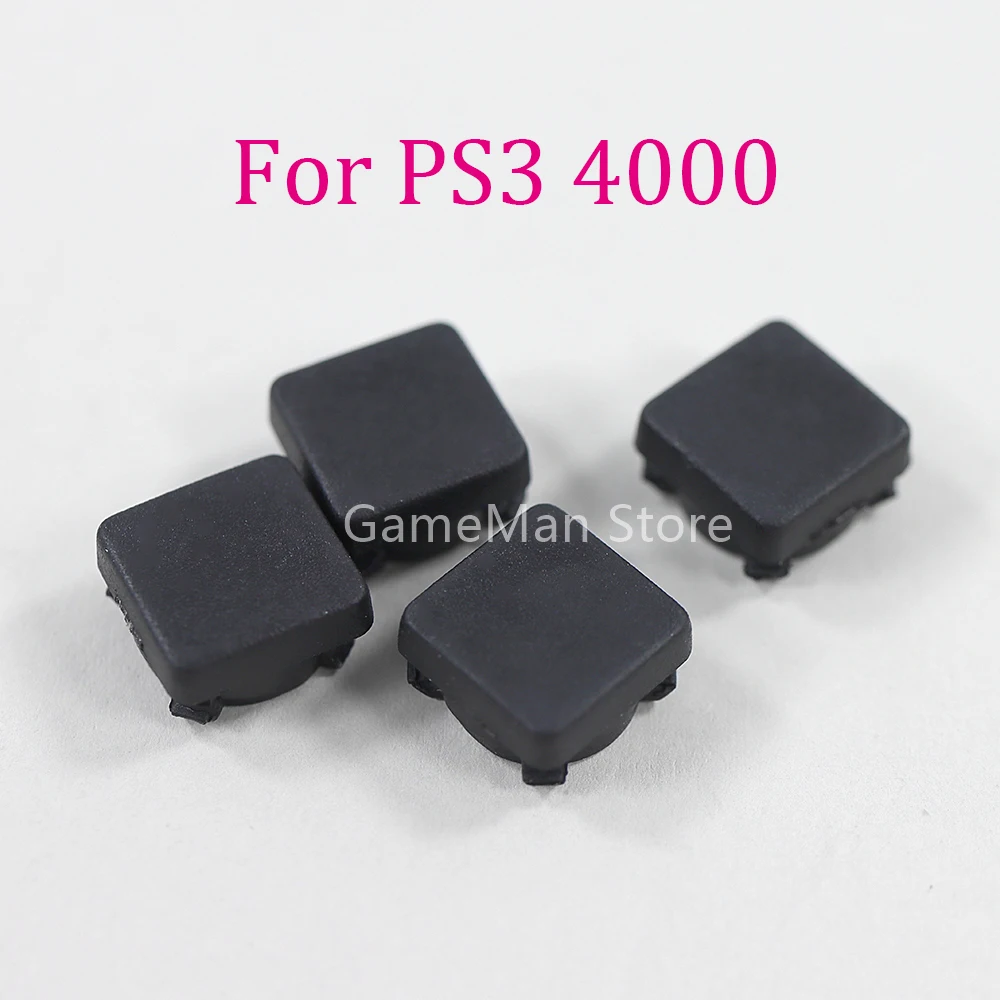 1 Satz für Playstation 3 4000 Gummi füße Abdeckung Kunststoff bodens ch raube Staubs topfen Ersatzteile für ps3 slim 2000 3000 Image
