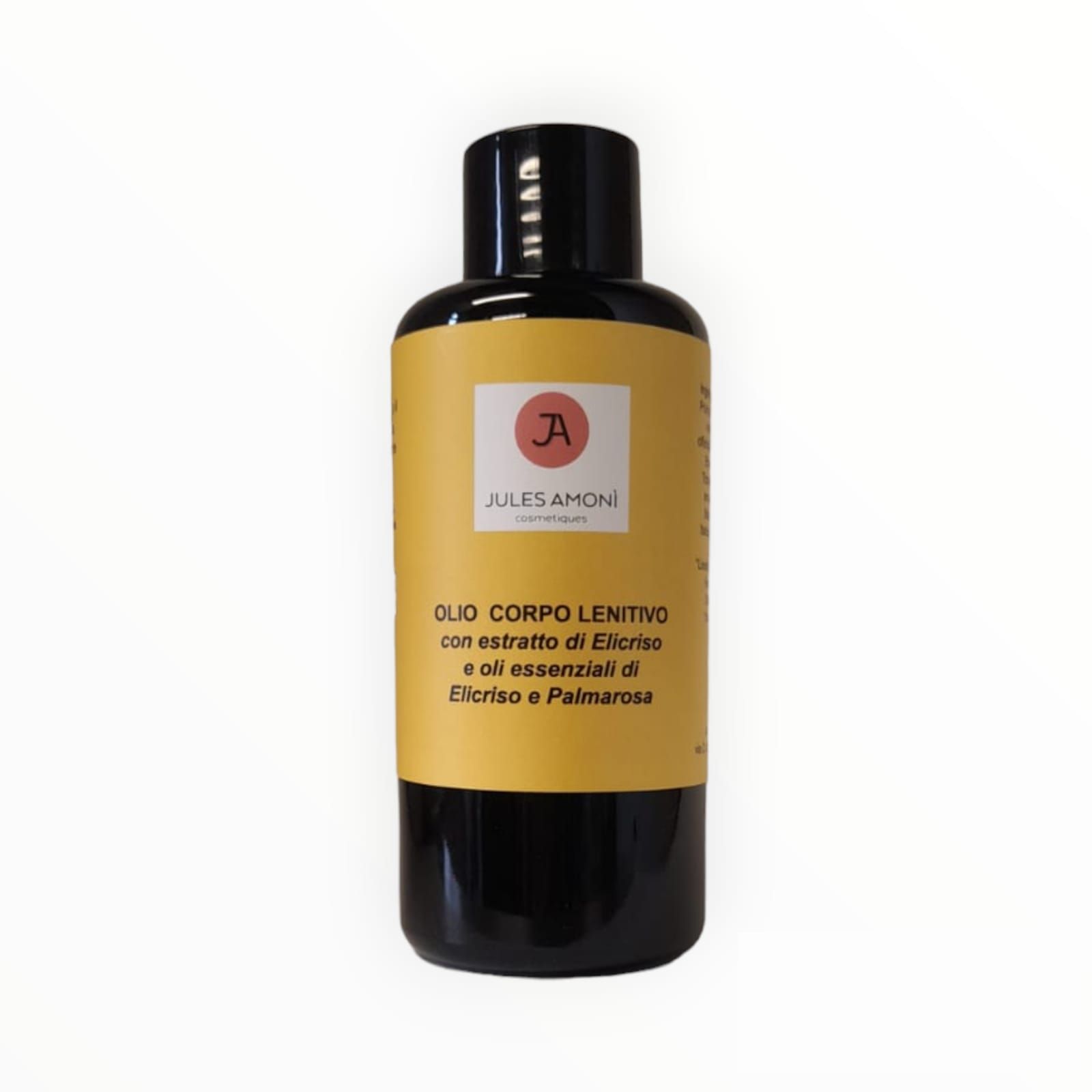 Jules Amonì cosmetiques Olio Corpo Lenitivo con Elicriso e OE di Palma