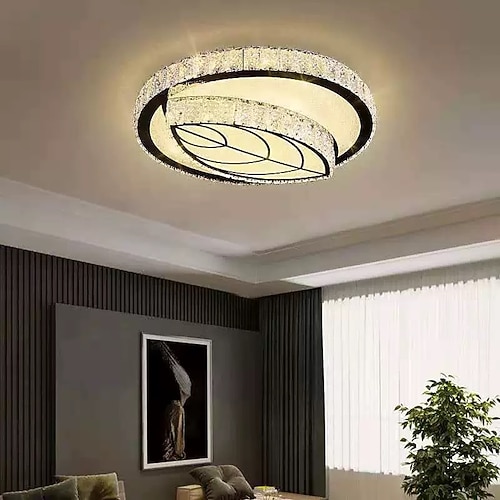 50cm einzigartiges Design Deckenleuchten Edelstahl galvanisiert modern 220-240v Image