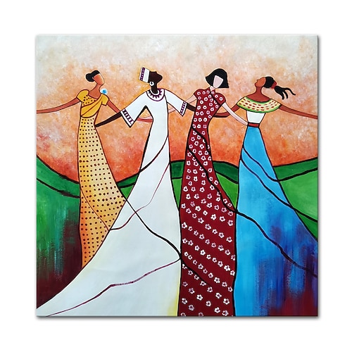 Mintura handgefertigte Figur Ölgemälde auf Leinwand Wandkunst Dekoration moderne abstrakte Bilder für Wohnkultur gerolltes rahmenloses ungedehntes Gemälde Image