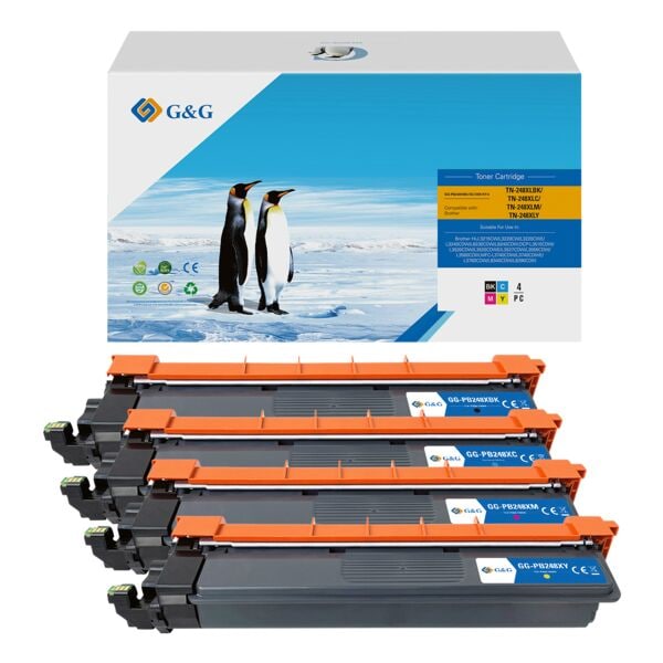 G&G Toner ersetzt Brother »TN248CMYK XL« Image