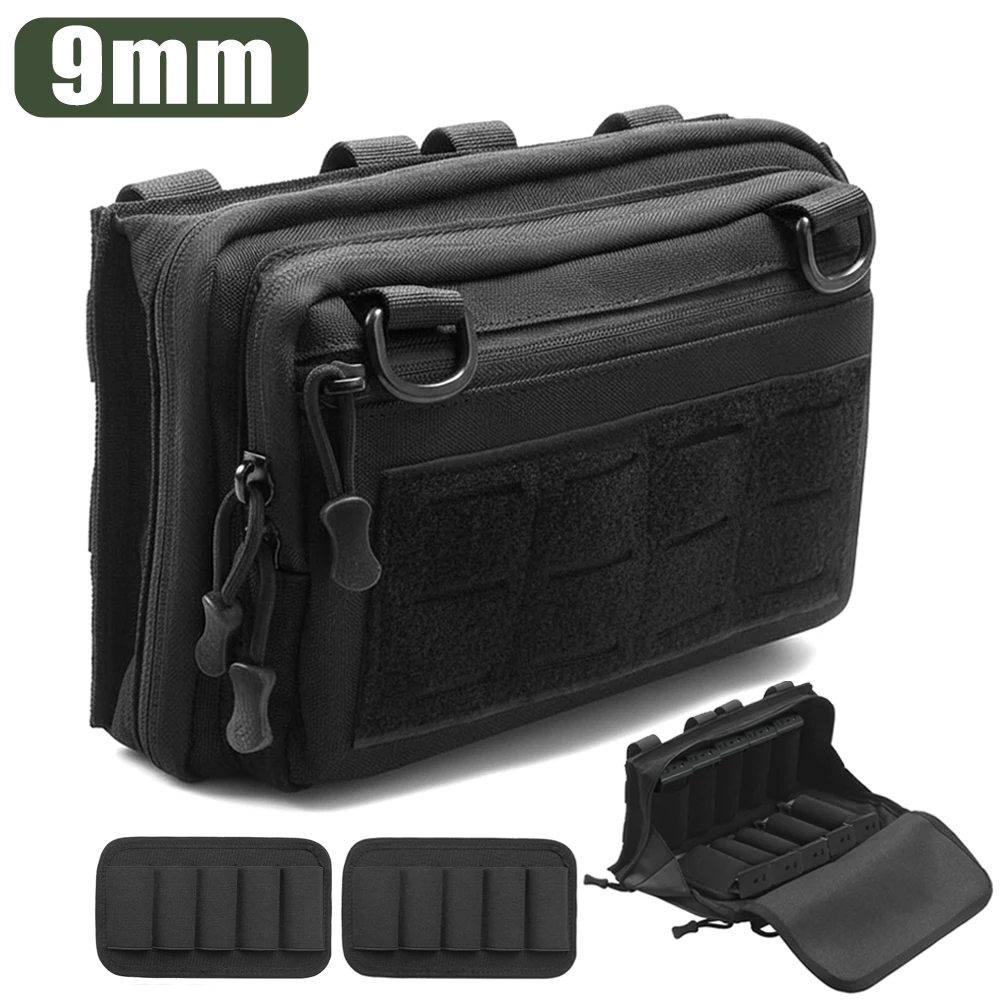 Pochette tactique pour magazines, sac Molle Mag de 9mm, pochette d