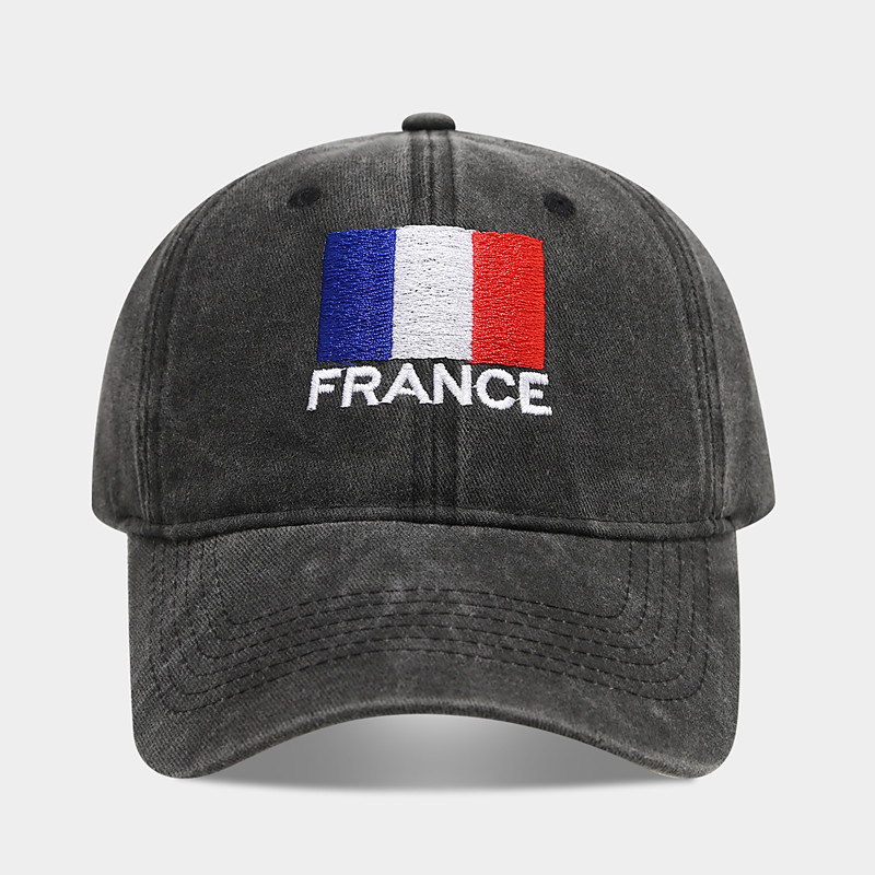 2026 Soccer Summer Global Match Fan Hat, Black Baseball Cap with Embroidered Flag Design, Unisex Sun Hat Essential Headwear for Soccer Events, Perfect for Soccer Fans