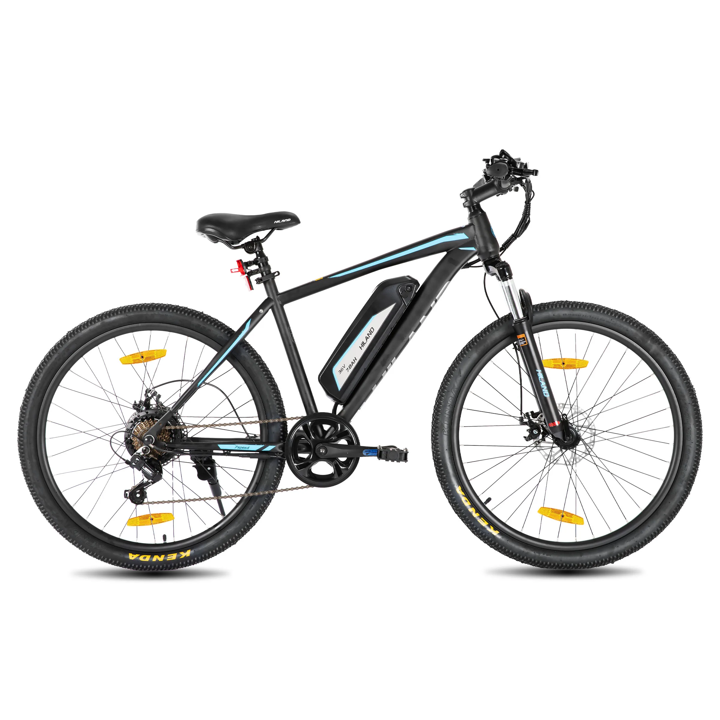 HILAND EHD809 Elektrofahrrad, 26 Zoll elektrisches Mountainbike-Fahrrad, 250 W Motor 36 V 7,8 Ah Batterie City Commuter E-Bike Image