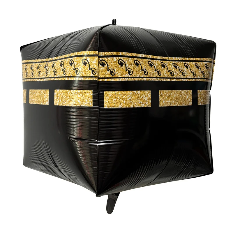 1Pc 24 zoll 4D Umrah Mubarak Folie Ballon Eid Mubarak Ramadan Kareem Islamischen Muslimischen Festival Party Hause Eid al-fitr Party Supplie