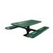 UltraPlay Laurie Outdoor Picnic Table Metal in Green | 30 H x 72 W x 70 D in | Wayfair PG337S-V6G