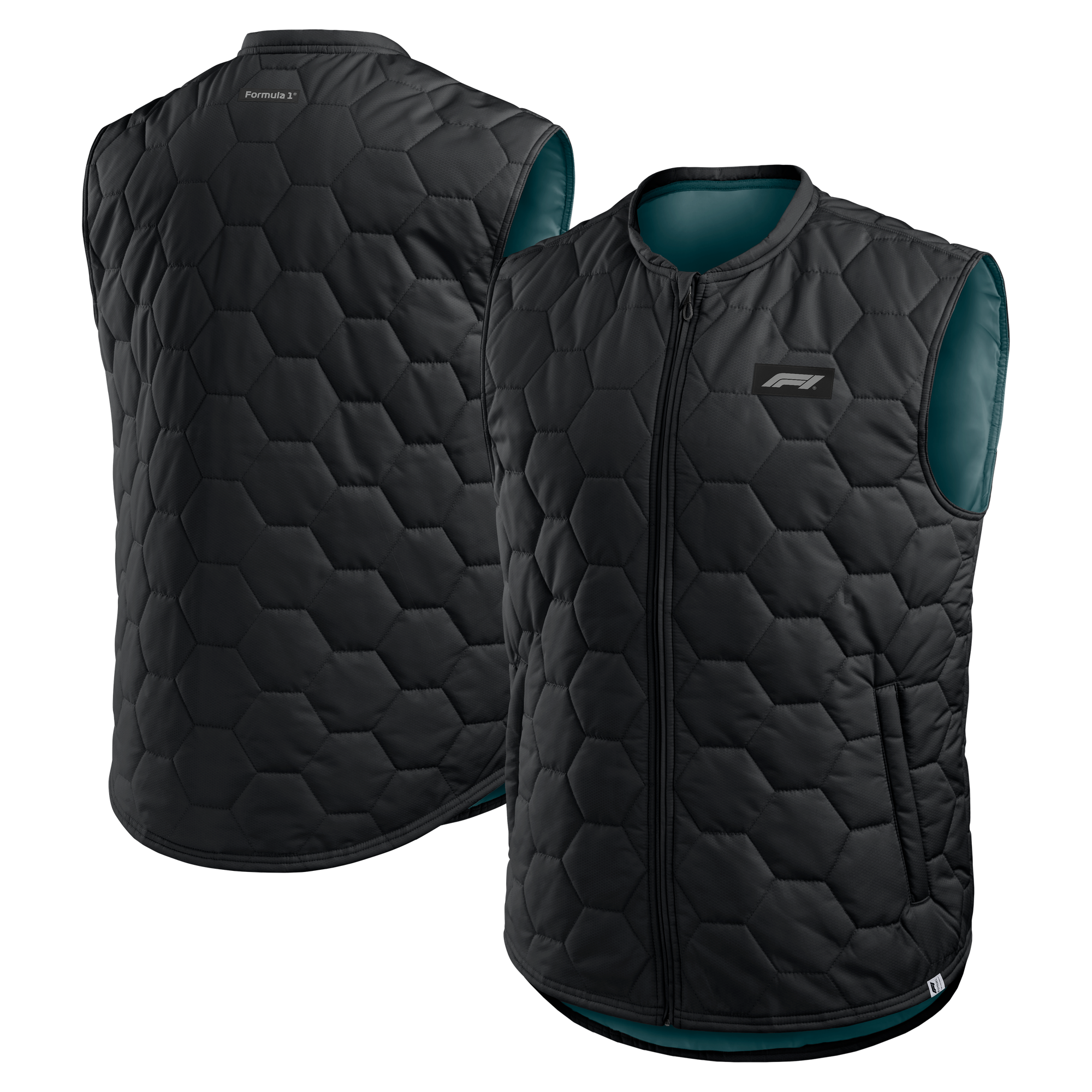 Gilet technique Formule 1 - Noir - Homme Taille: S