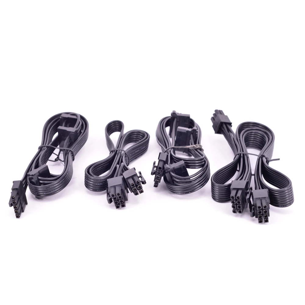 Per Corsair HX520W HX620W HX650W PCIe modulare da 6 pin a 8 pin 6 + 2 pin 5 pin cavo di alimentazione SATA periferico 4 pin