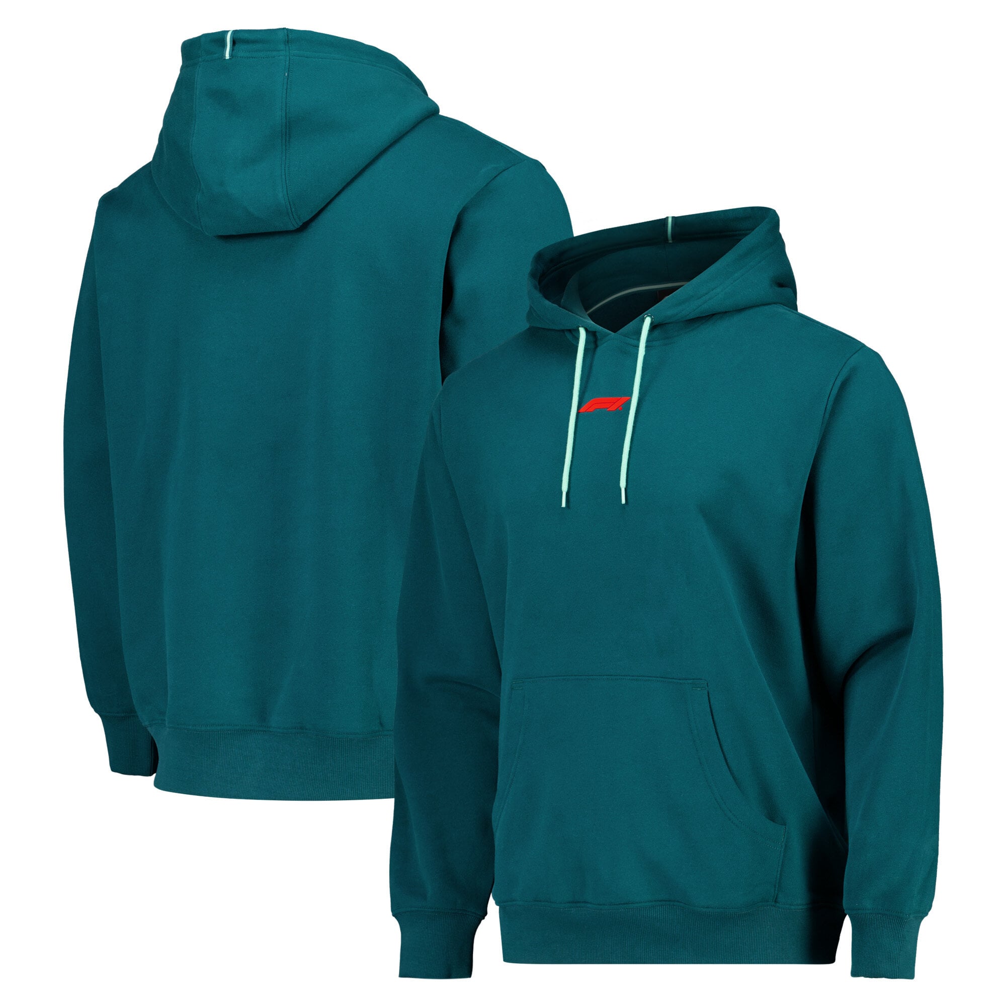 Sweat à capuche avec logo Formula 1 Essentials - Menthe - Homme Taille: XS