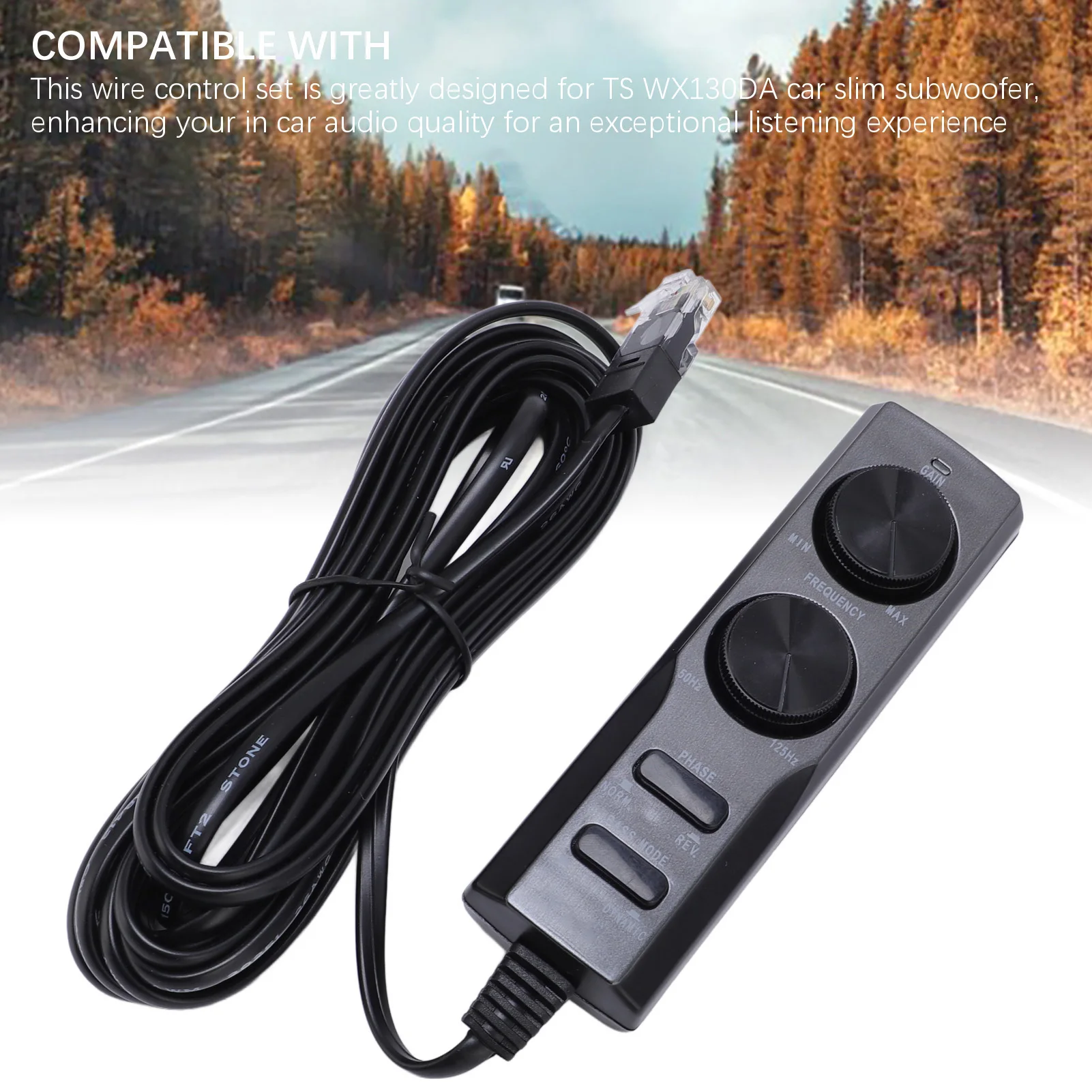 Draht Steuerung Für TS WX130DA Draht Steuerung Für TS WX130DA Auto Stereo Ultra Dünne Subwoofer Lautsprecher Steuer Kabel Audio Draht Steuerung Image