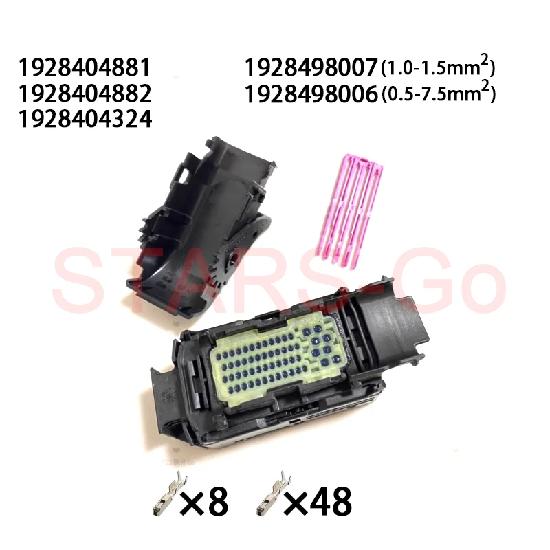 1 SET 1928405730 1928404881 56Pin Neue Original Computer-Board Wasserdichten Stecker ECU Stecker wasserdicht Image