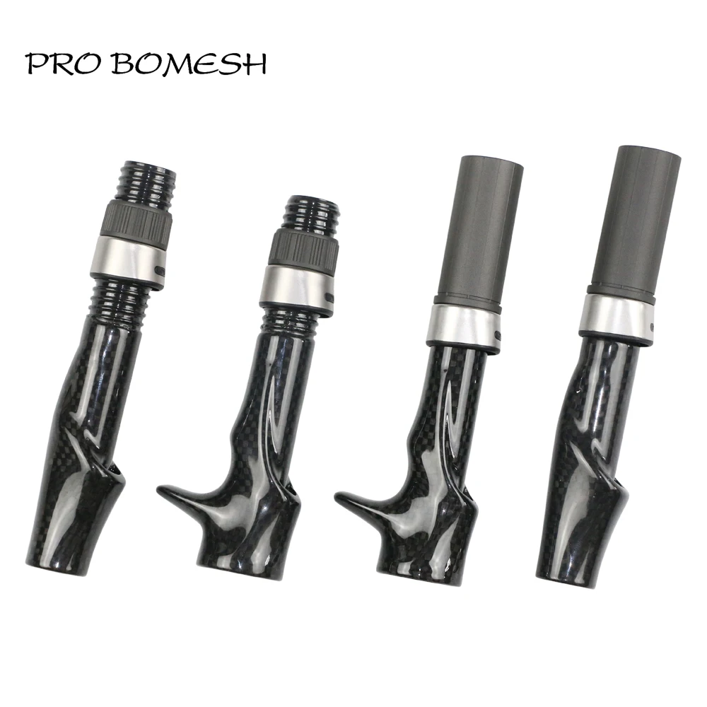 Pro Bomesh 1 stücke Carbon Fiber Spinning Reel Sitz Casting Reel Sitz Mit Fuji Haube DIY Angelrute Stange Gebäude komponenten Image