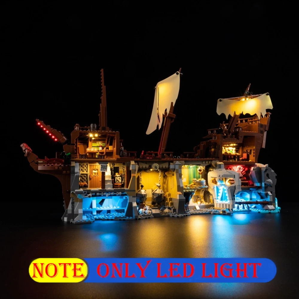 Beleuchtungsset für LEGO The Goonies 21363, ohne Bausteine ​​(nur LED-Lichtset) Image