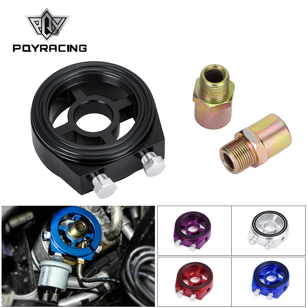 PQY - Ölfilterkühler Sandwichplattenadapter M20*1,5 und 3/4-16 Universalöladapter Automessgerät PQY6722 Image