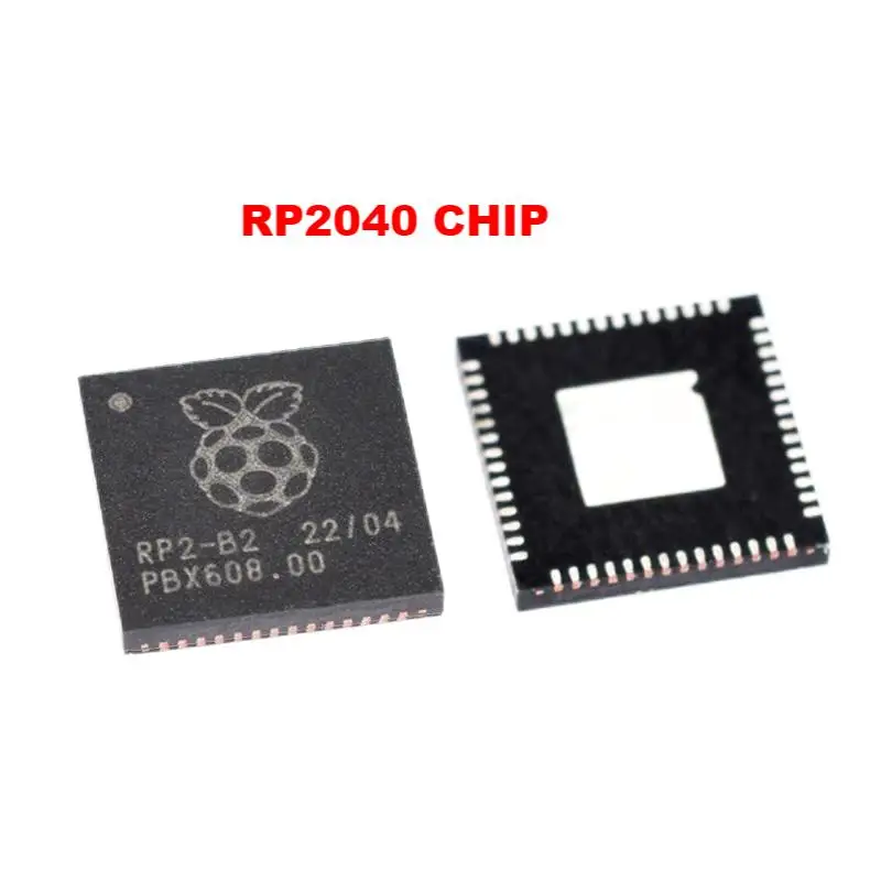 10–100 Stück RP2040 Raspberry Pi PICO Entwicklungsboard mit integriertem RP2040-Chip, USB-Port-Adapter, erhöhter Widerstand Image