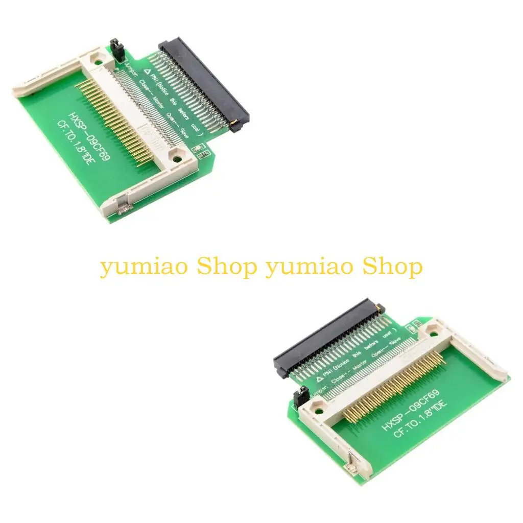 587B Merory Card Compact auf 50pin 1,8 "IDE -Festplatten -SSD -Adapter für Image