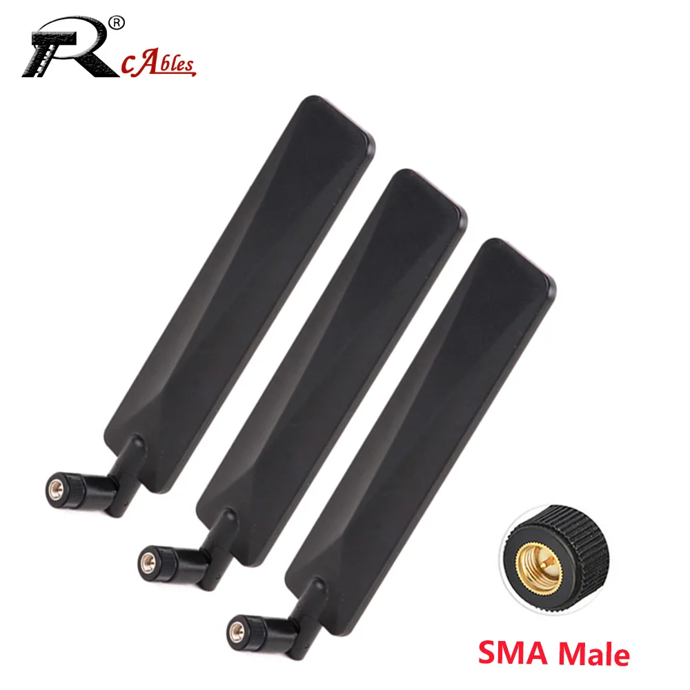 1PC 5G Modul Spezielle Antenne Omnidirektionale High Gain 5DB 600-6000MHZ Frequenz Feder Ruder Antenne LTE Image