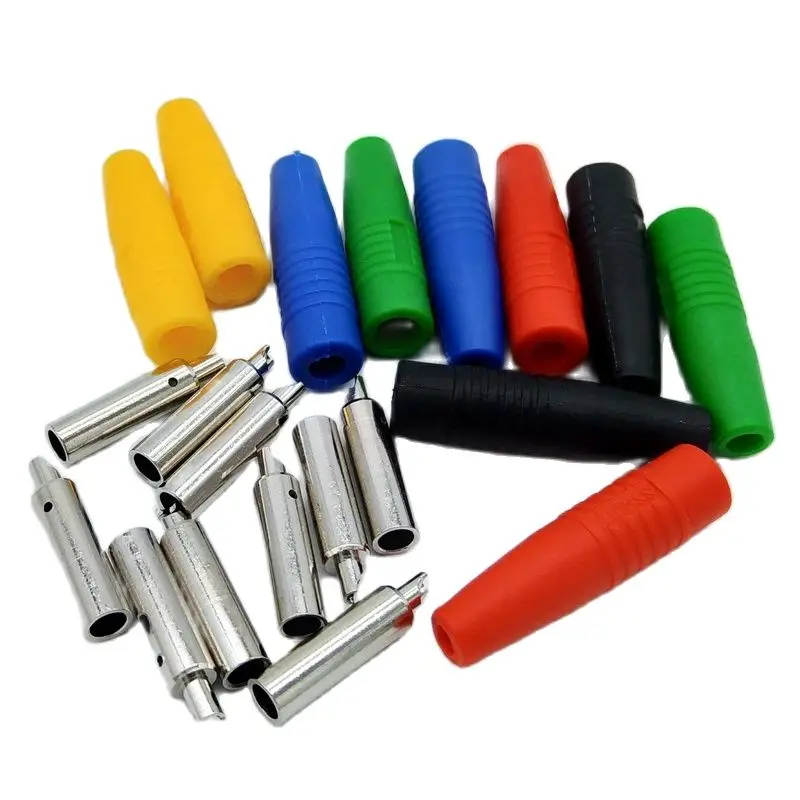 5 farbe Löten 4mm Bananen Buchse Bananen Buchse Für 14AWG Kabel 10 teile/los Image