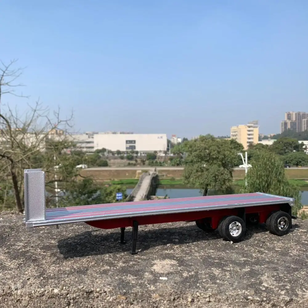 39 cm Diecast Truck Modell 1/32 Skala Modifikation Szene Zubehör Anhänger Auto Fahrzeug Verkehrs Transport Display Spielzeug Geschenke Image