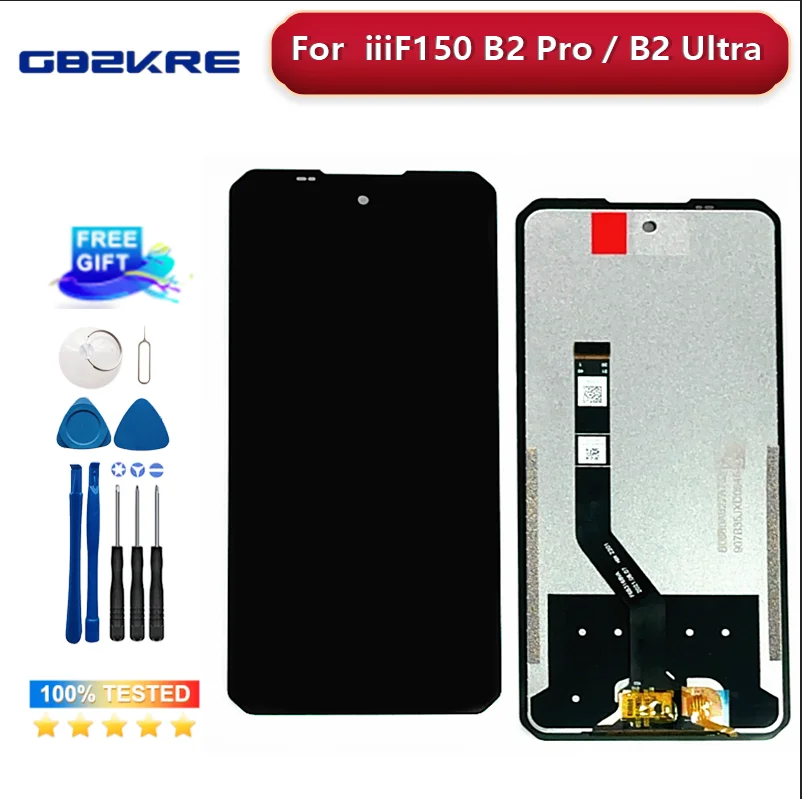 6.8 "für iiif150 b2 pro b2ultra raptor lcd bildschirm digitalis ierer baugruppe ersatz für iiif150 b2 ultra ultra lcd sensor Image