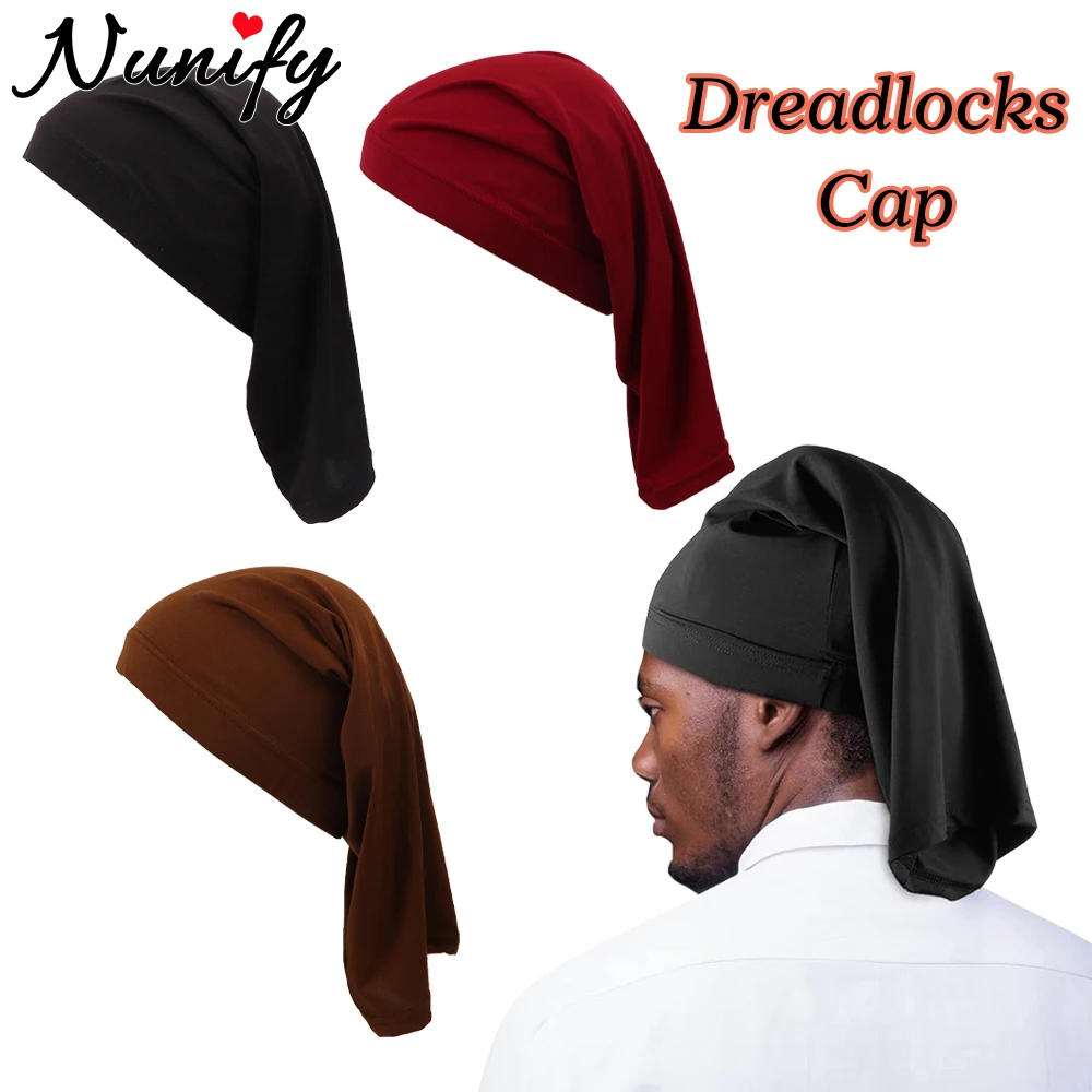 Nunify Extra breite Dreadlock-Schlafmütze, Unisex-Design, weiche Spandex-Loc-Röhrensocke zum Schutz von langen Zöpfen, Drehungen und natürlichem Haar Image