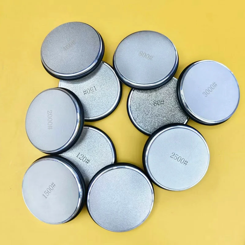 Neue Rollmesser Spitzer Vierseitige Diamant Schärfstein Zubehör Magnetische Winkel Roller Küchenmesser Spitzer Image