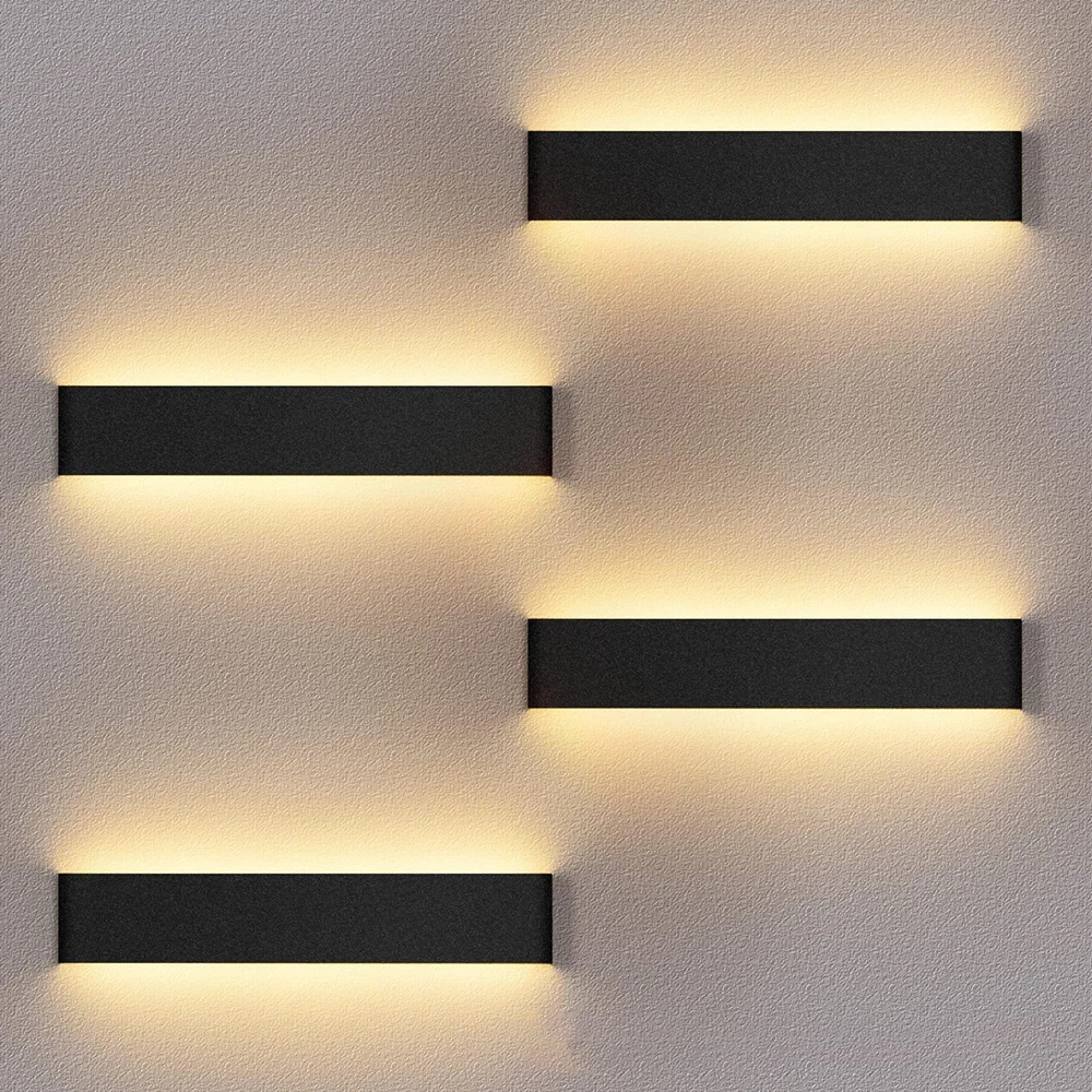 12W LED Innenwandleuchte Schlafzimmer Nachttischlampe Sofa Wohnzimmer Heimbeleuchtung Schlafzimmer Spiegel Frontlampe Aluminium Wandleuchte Image