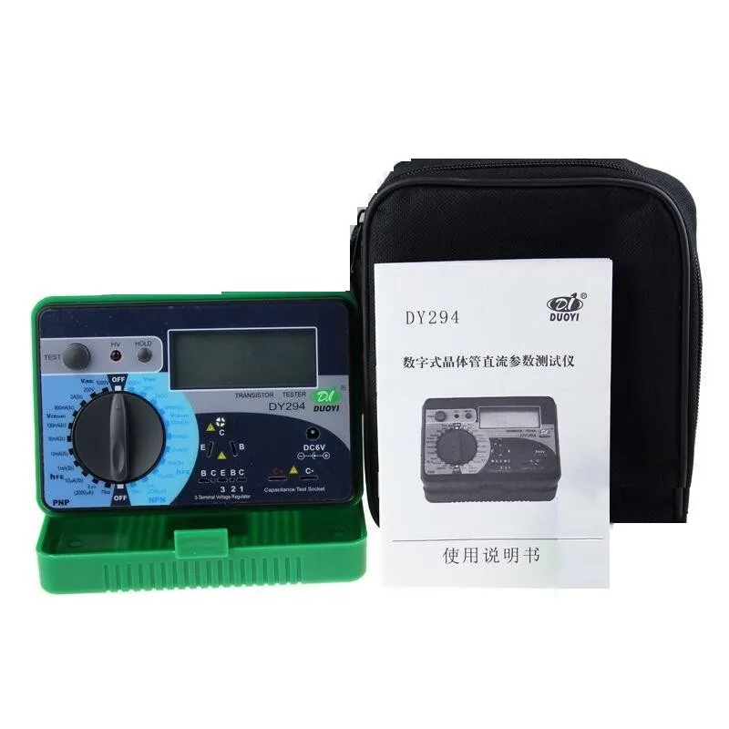 1pc DUOYI DY294 Digitale Transistor DC parameter tester Transistor Semiconductor Parameter Tester Meter Image