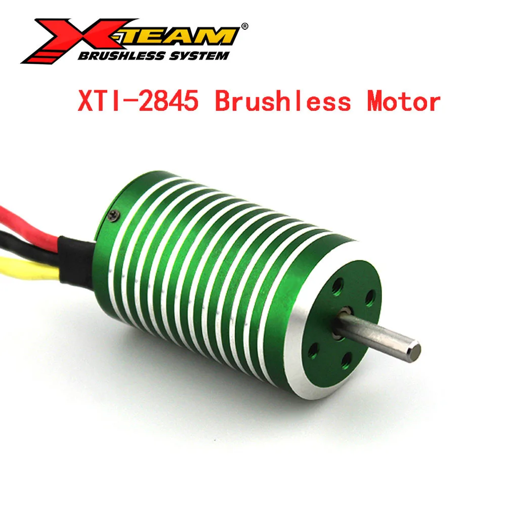 X-TEAM 2845 Elektromotor 3,175 mm wasserdichter bürstenloser Motor für RC-Car 1/12 1/14 On-Road-Buggy 300-400 mm Boot