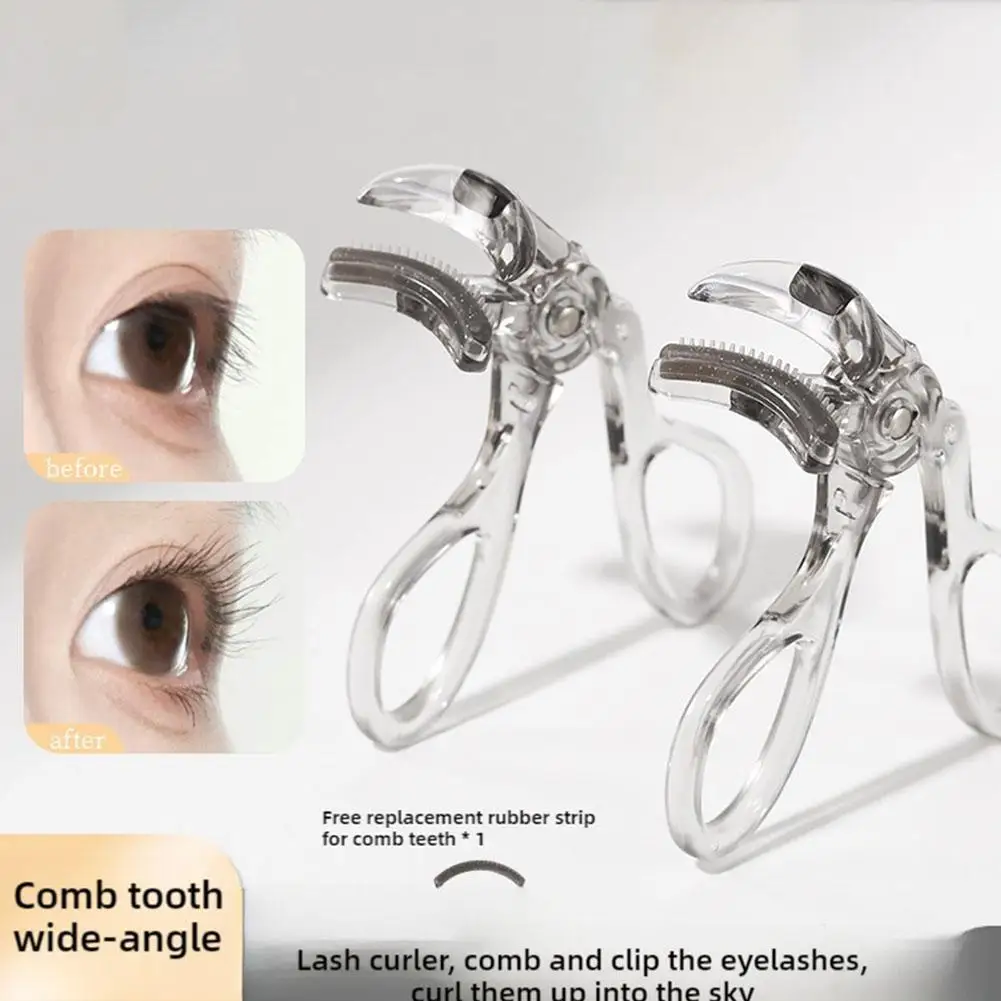 Tragbarer Wimpernzange-Kamm für Wimpern, passend für alle Augenformen, Wimpernlift, Curling-Clip, Augen-Make-up-Tools für Anfänger Image
