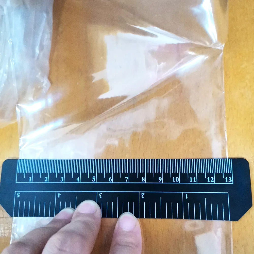 1/3/5M 130mm Transparente Kunststoff-Wursthülle Lebensmittelqualität für Wurstherstellung, Fleischwolf, Frühstücksham, Wurstzubereitung, Küche Image