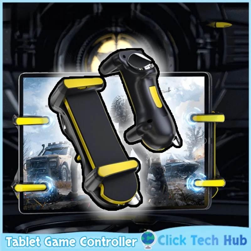 Tablet Game Controller Multifunktionale Frequenzumwandlung Sechs Finger Verknüpfung Hilfs Taste Legierung Material Ipad Gamepad Image