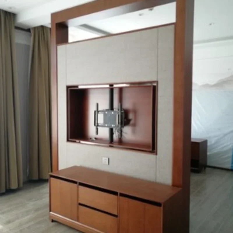 Direkt vom Hersteller 360-Grad-Drehbarer TV-Ständer Rotierende Trennwand Größe Anpassbar Universal 32-85 Zoll Image