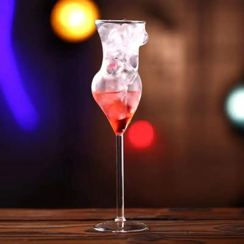 Kreative Kristallglas-Becher, Hochwertige Borosilikat-Kelchgläser, Whisky-Cocktail-Gläser, Bar-Zubehör Weingläser, Partygeschenk Image